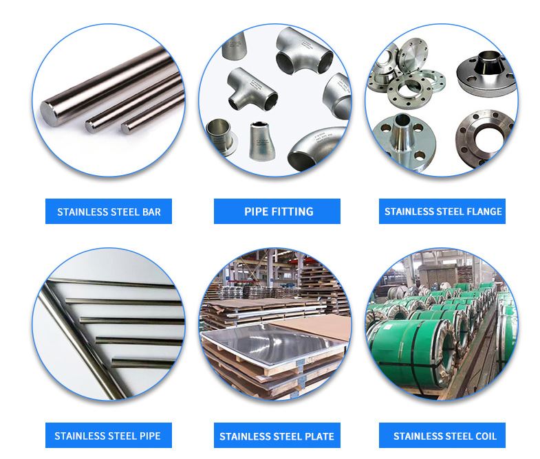 stainless steel pipe/sheet/coil/bar